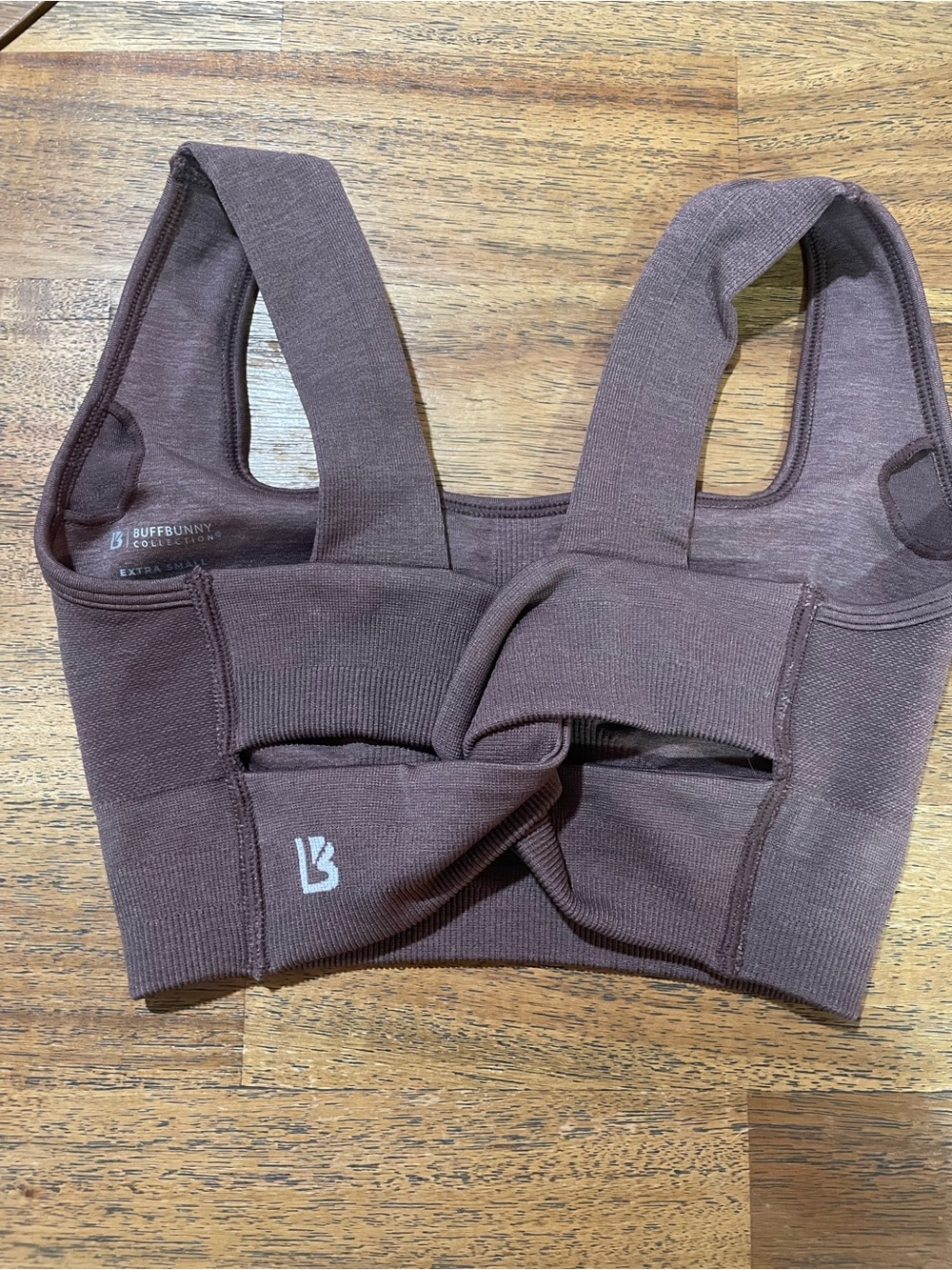 BuffBunny  Synergy Seamless Sports Bra in Mocha Berry